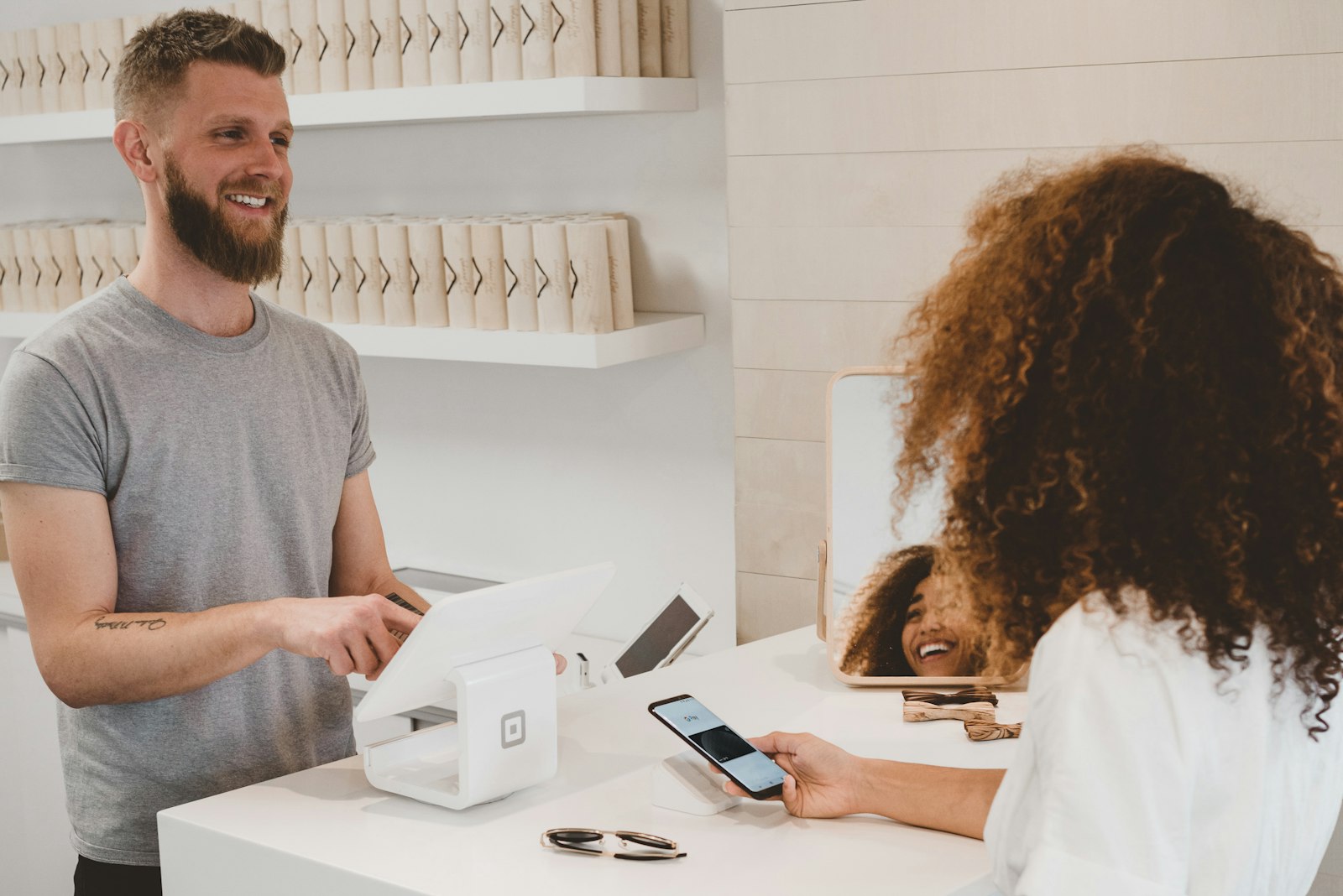 Point de vente accessible